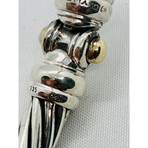 David Yurman Hinge Watch Case Bangle Bracelet 925 585 14k - Picture 9 of 14